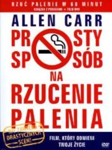 Okładka książki Prosty sposób na rzucenie palenia. Książka z porad