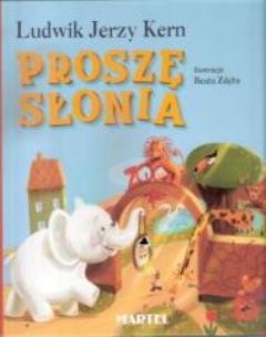 Okładka książki Proszę Słonia MARTEL