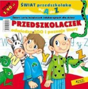 Opakowanie Przedszkolaczek odwiedza ZOO i poznaje litery WYZ