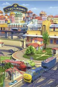 Opakowanie Puzzle 100 - Stacyjkowo Skrzyżowanie AXEL