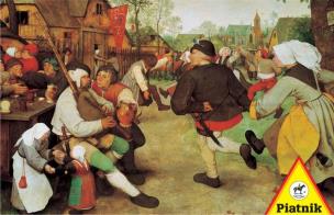 Opakowanie Puzzle 1000 - Brueghel. Chłopski taniec PIATNIK