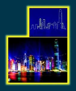 Opakowanie Puzzle 1000 Hong Kong Neon DINO