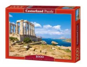 Opakowanie Puzzle 1000 Ruiny świątyni w Grecji CASTOR