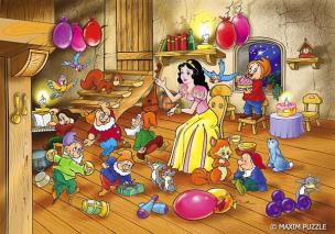 Opakowanie Puzzle 104 - Królewna Śnieżka MAXIM