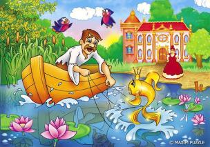 Opakowanie Puzzle 104 - Złota Rybka MAXIM