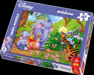 Opakowanie Puzzle 160 Kubuś i Hefalumpy Pamiątkowe zdj. TREFL