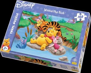 Okładka książki Puzzle 160 Kubuś i Przyjaciele Po śniadaniu TREFL