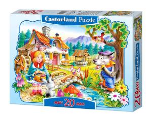 Opakowanie Puzzle 20 maxi - Czerwony Kapturek CASTOR