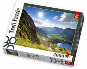 Okładka książki Puzzle 2000 Dolina Pięciu Stawów, Tatry TREFL