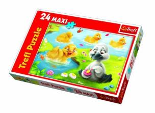 Opakowanie Puzzle 24 maxi Brzydkie Kaczątko TREFL