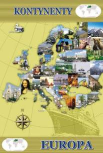 Opakowanie Puzzle 260 - Kontynenty Europa AXEL