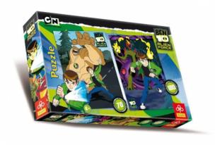 Opakowanie Puzzle 2w1 Ben 10 TREFL