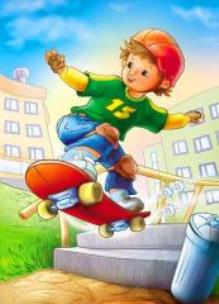 Opakowanie Puzzle 30 - Jazda na deskorolce MAXIM