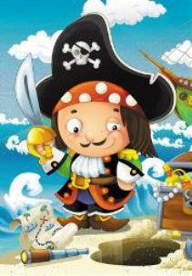 Opakowanie Puzzle 35 - Pirat AXEL