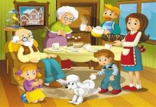 Opakowanie Puzzle 35 - Rodzinna kolacja AXEL