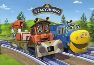 Opakowanie Puzzle 35 - Stacyjkowo Brewster i przyjaciel AXEL