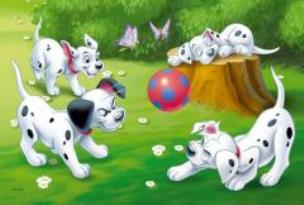 Opakowanie Puzzle 54 mini 101 Dalmatyńczyków 2 TREFL