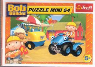 Opakowanie Puzzle 54 mini Bob Budowniczy 4 TREFL