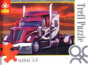 Opakowanie Puzzle 54 mini Ciężarówka Amerykańska 4 TREFL