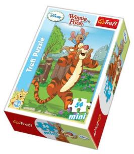 Opakowanie Puzzle 54 mini Kubusiowe upalne dni 4 TREFL