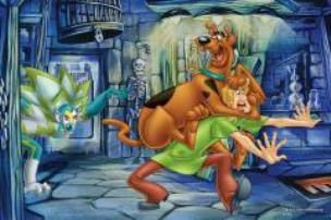 Opakowanie Puzzle 54 mini Nieustraszony Scooby Doo 3 TREFL