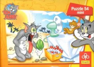 Opakowanie Puzzle 54 mini Wakacje Toma&Jerry'ego Upał TREFL
