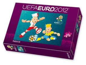 Okładka książki Puzzle 60 Euro2012 TREFL &trade;