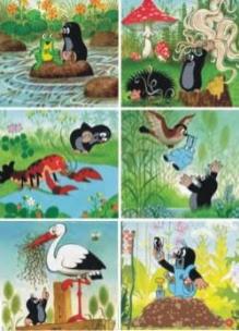 Opakowanie Puzzle 60 Krecik i spodenki DINO