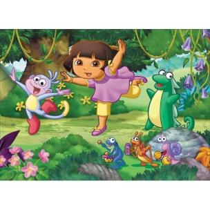 Opakowanie Puzzle 60 maxi - DORA Poznaje Świat Tańczy AXEL