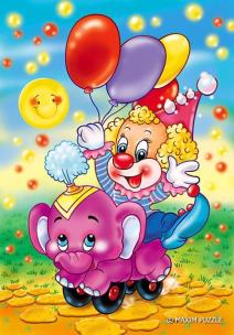 Opakowanie Puzzle 60 Maxi - Klaun MAXIM