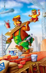 Opakowanie Puzzle 60 - Misie ma budowie MAXIM