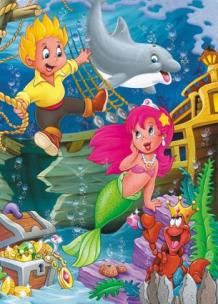 Opakowanie Puzzle 60 - Syrenka AXEL