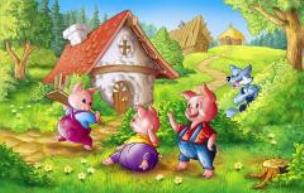 Opakowanie Puzzle 60 - Trzy świnki MAXIM