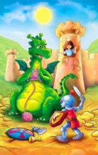 Opakowanie Puzzle 60 - Uwalnianie księżniczki z zamku MAXIM