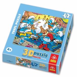Opakowanie Puzzle 72 Smerfy Smerfne urodziny 3D TREFL
