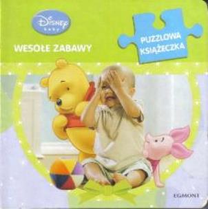Okładka książki Puzzlowa książeczka. Disney baby Wesołe zabawy