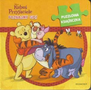 Okładka książki Puzzlowa książeczka. Kubuś Poznajmy się