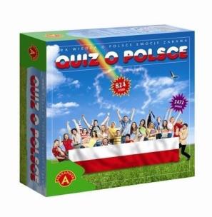 Okładka książki Quiz o Polsce - 824 pytań ALEX