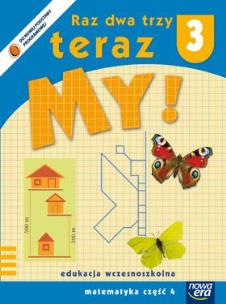 Okładka książki Raz dwa trzy Teraz My 3/4 Matematyka  NE