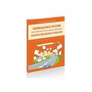 Okładka książki Roz. testów przyg. do egz. zaw. tech. org. reklamy