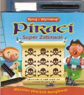 Okładka książki Rysuj i wymazuj. Piraci