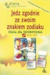 Okładka książki Skorpion. Jedz zgodnie ze swoim znakiem zodiaku