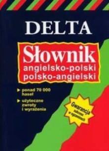Okładka książki Słownik angielsko-polski, polsko-angielski DELTA