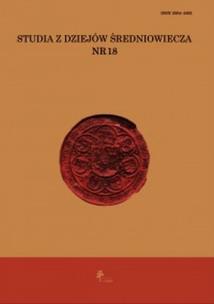 Opakowanie Studia z dziejów średniowiecza Tom 18