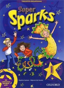 Okładka książki Super Sparks 1 CB&DVD PK PL OXFORD