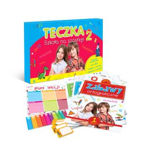 Okładka książki Szkoła na szóstkę Teczka 2