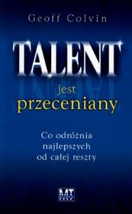 Okładka książki Talent jest przeceniany