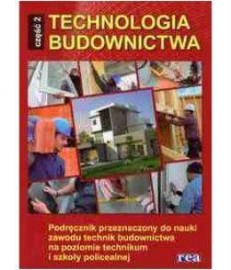 Okładka książki Technologia budownictwa cz. 2 REA