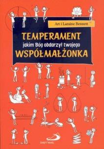 Okładka książki Temperament jakim Bóg obdarzył twojego współmałż.