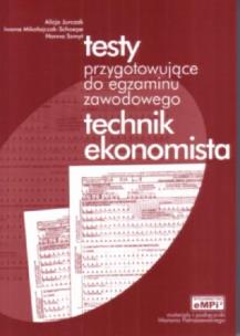 Okładka książki Testy przyg. do egz. technik ekon. eMPi2 w.2011 WZ